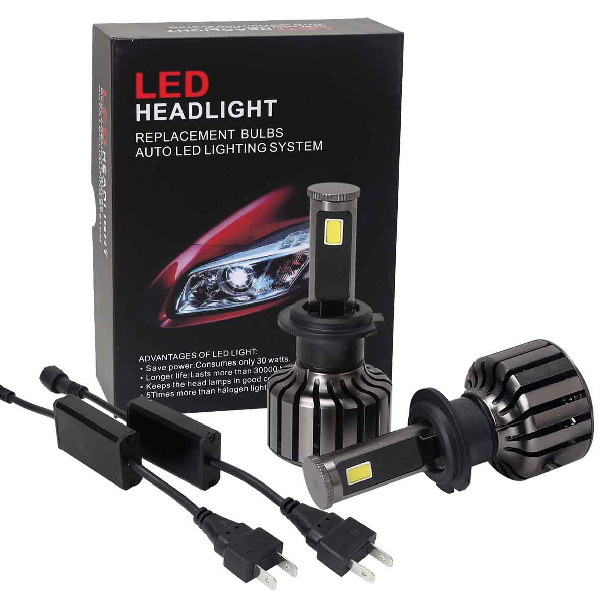 Car HID Bulb 4300K Xenon HID Headlights Replacement Bulbs Super Bright